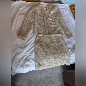 Boston Proper skirt suit -jacket size 10/ skirt size 8